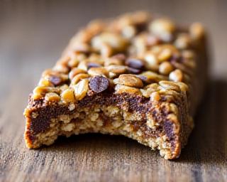 Fibre-rich confection bars with oats, seeds and dark chocolate